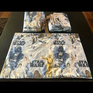 Pottery Barn Kids Star Wars Sheet Set